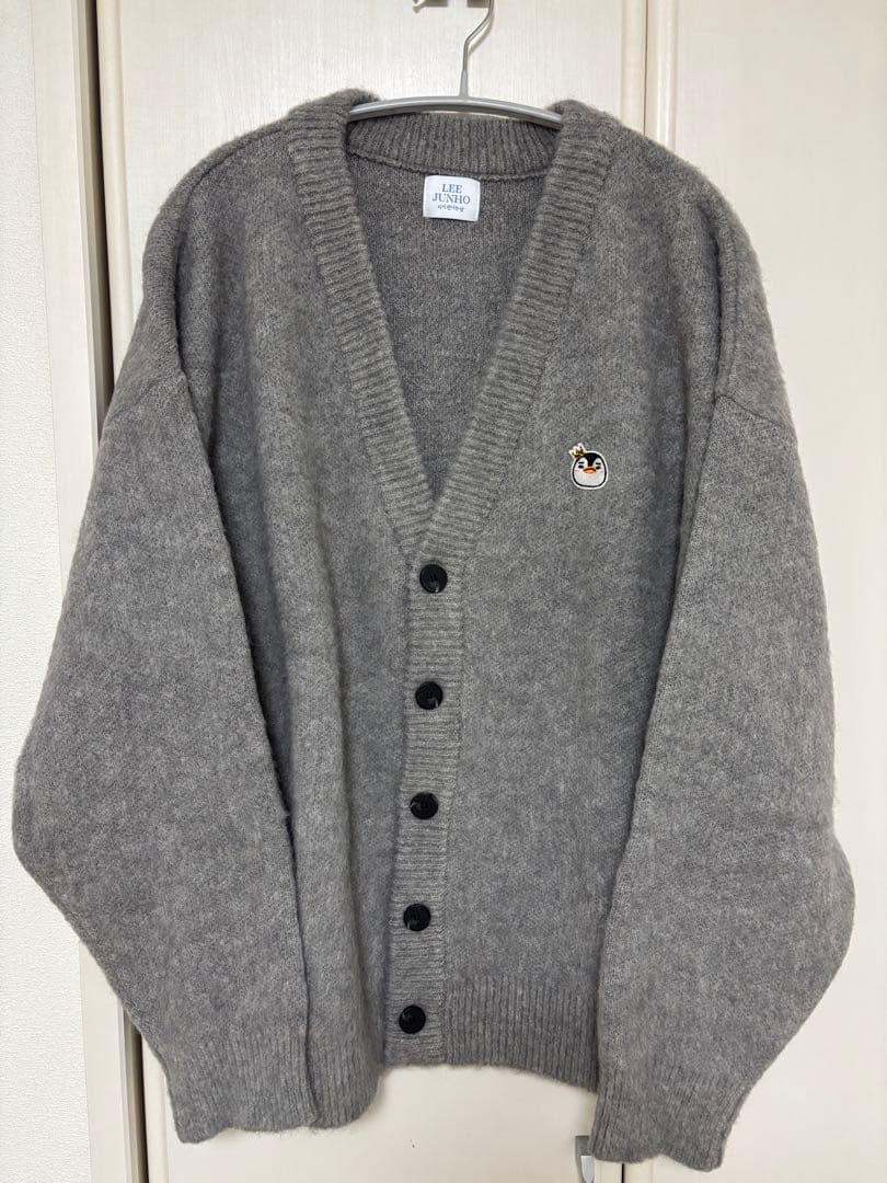 LEE JUNHO グレー カーディガン