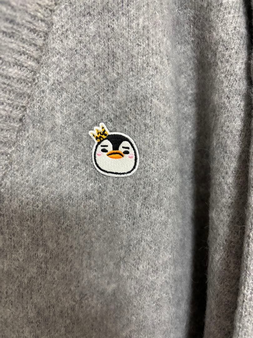 LEE JUNHO グレー カーディガン