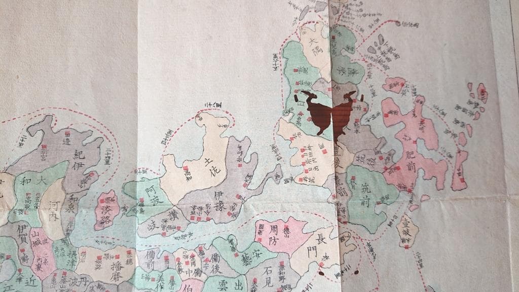 22　日本輿地全図