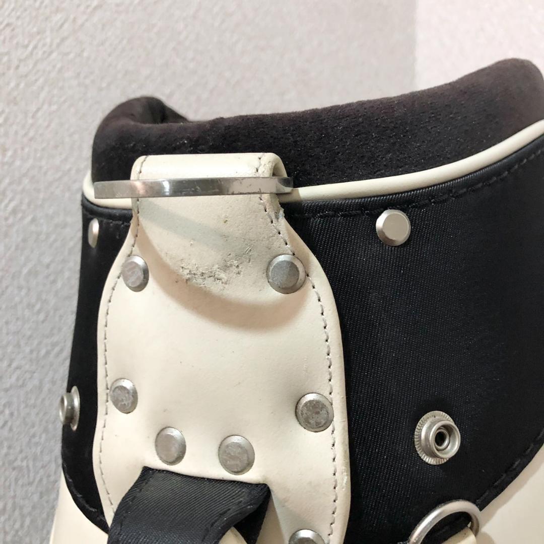 希少 BURBERRY GOLF キャディバッグ バーバリー カート型 6分割