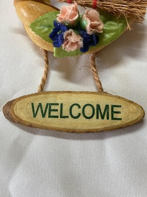 【超希少/約30年前】ジブリ 魔女の宅急便 パンリース WELCOME看板 ジジ