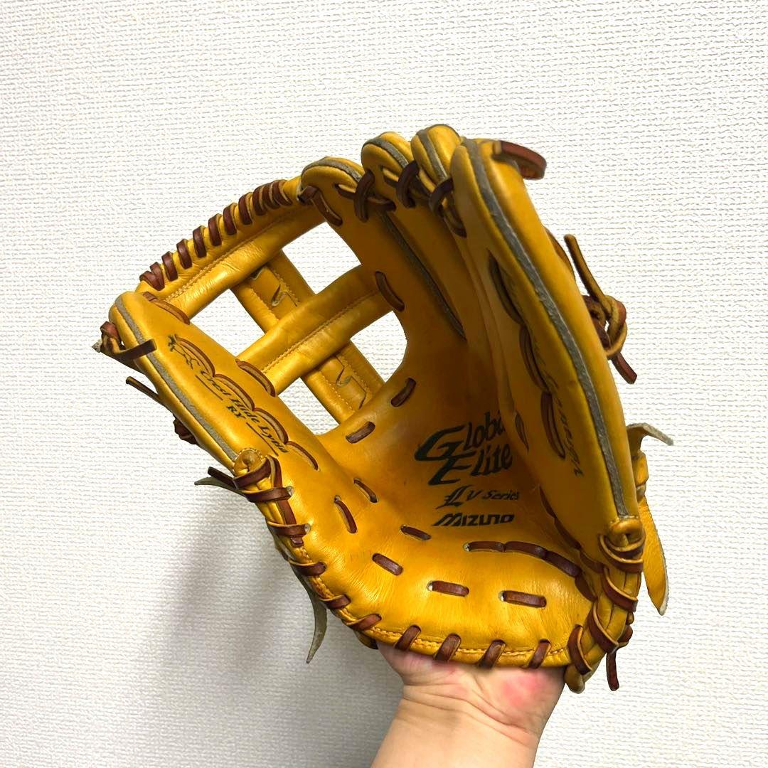 989 ミズノ グローバルエリート 型抜群 即戦力 硬式 内野手用グローブ