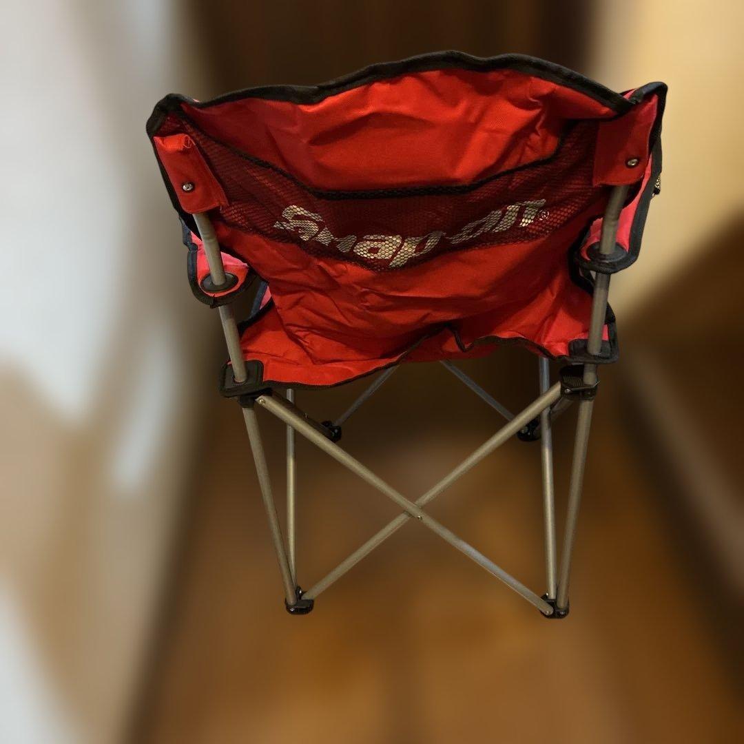 Snap-on アウトドア折りたたみ チェア 赤 NSC11R