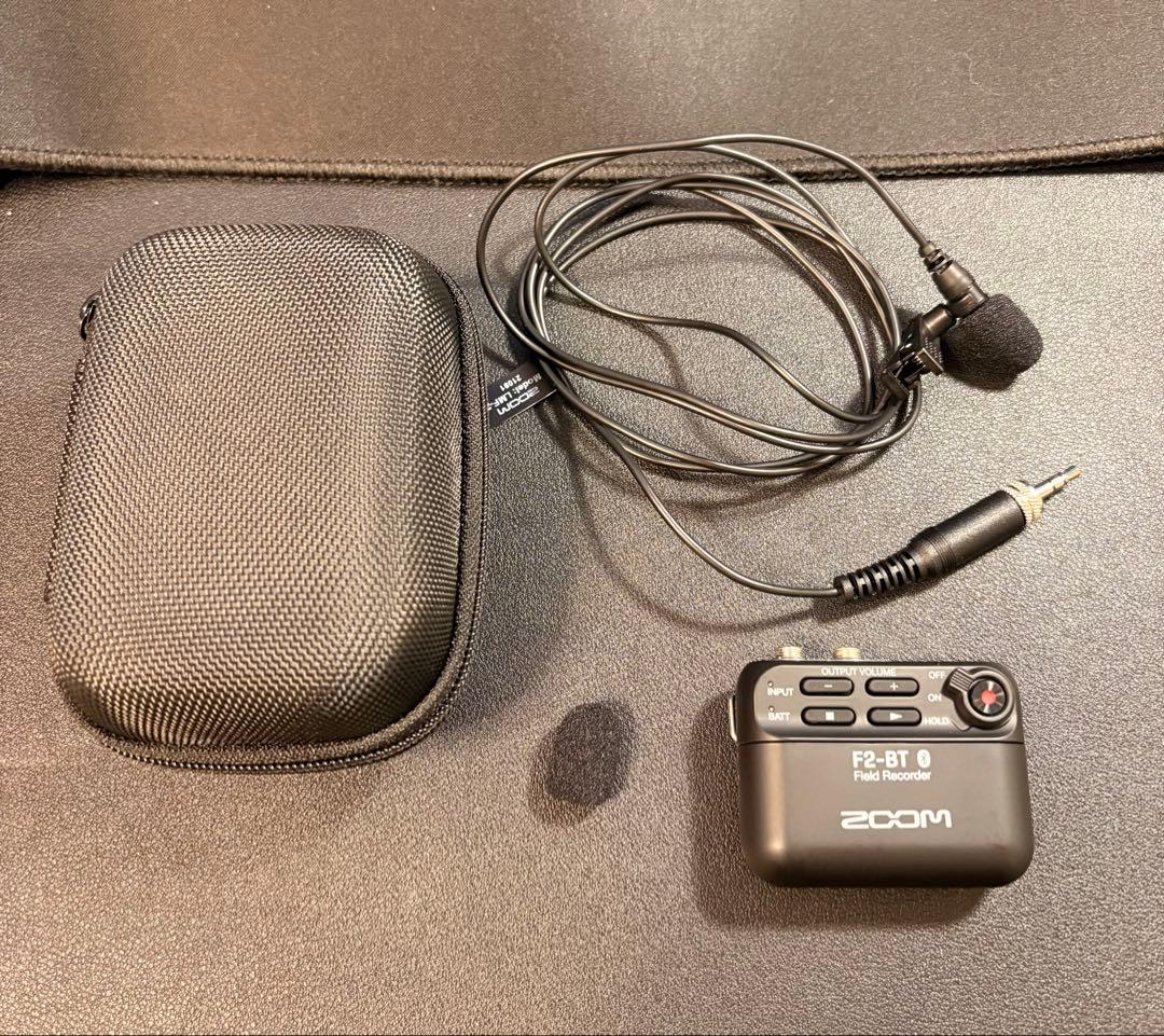 ZOOM F2-BT ラベリアマイク付 32bitフロート録音