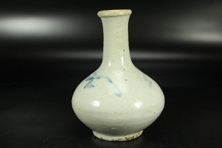 古美術 李朝 染付 徳利(K-A635)