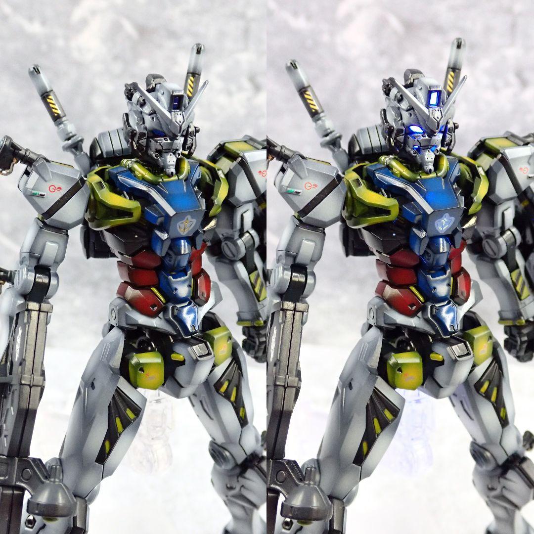 HG 白いガンダム(元は赤いガンダム) ガンプラ 全塗装 塗装済み 完成品