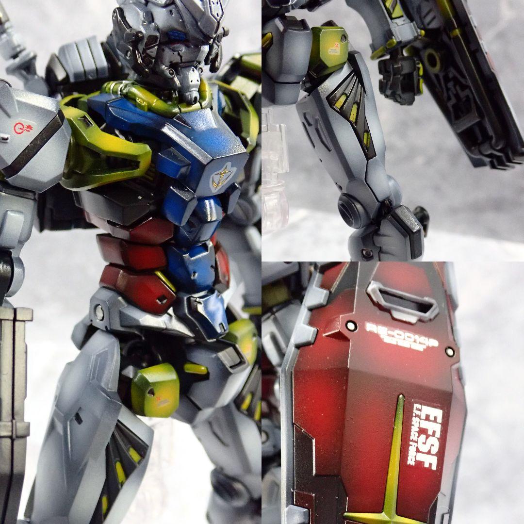 HG 白いガンダム(元は赤いガンダム) ガンプラ 全塗装 塗装済み 完成品