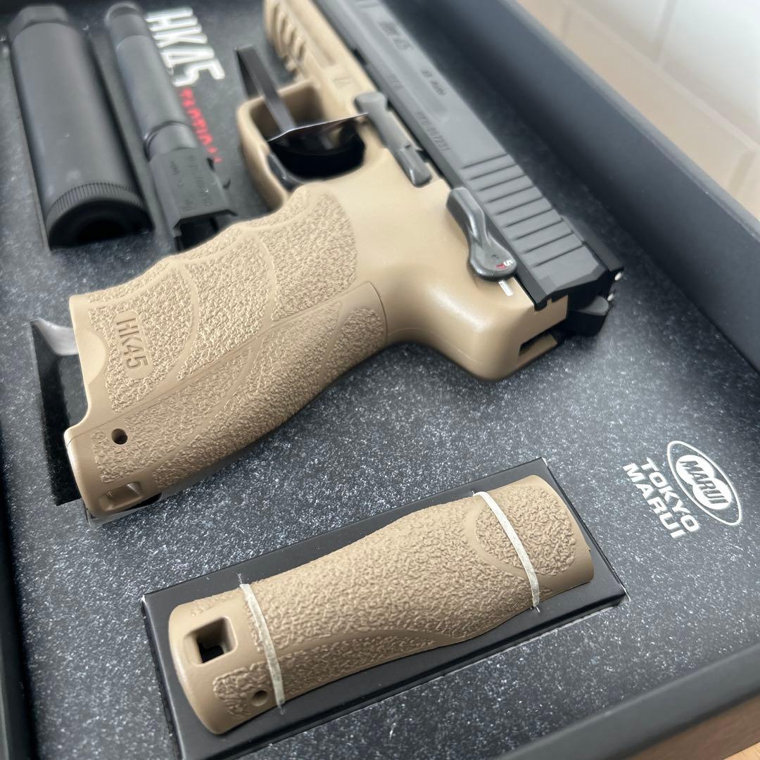 【室内試し撃ちのみ】 マルイ　HK45 Tactical ガスガン