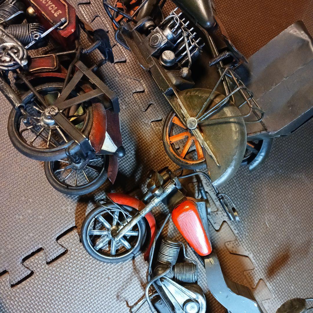 レトロ　バイクセット