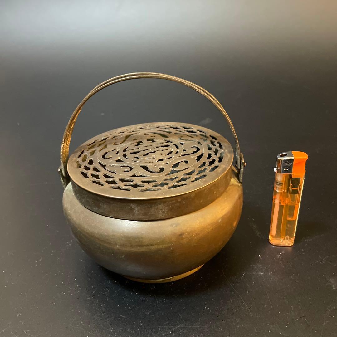 李朝　古銅　香炉　１７９６年製