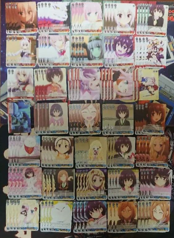 ヴァイスシュヴァルツ あやかしトライアングル 8門 デッキ パーツ まとめ売り