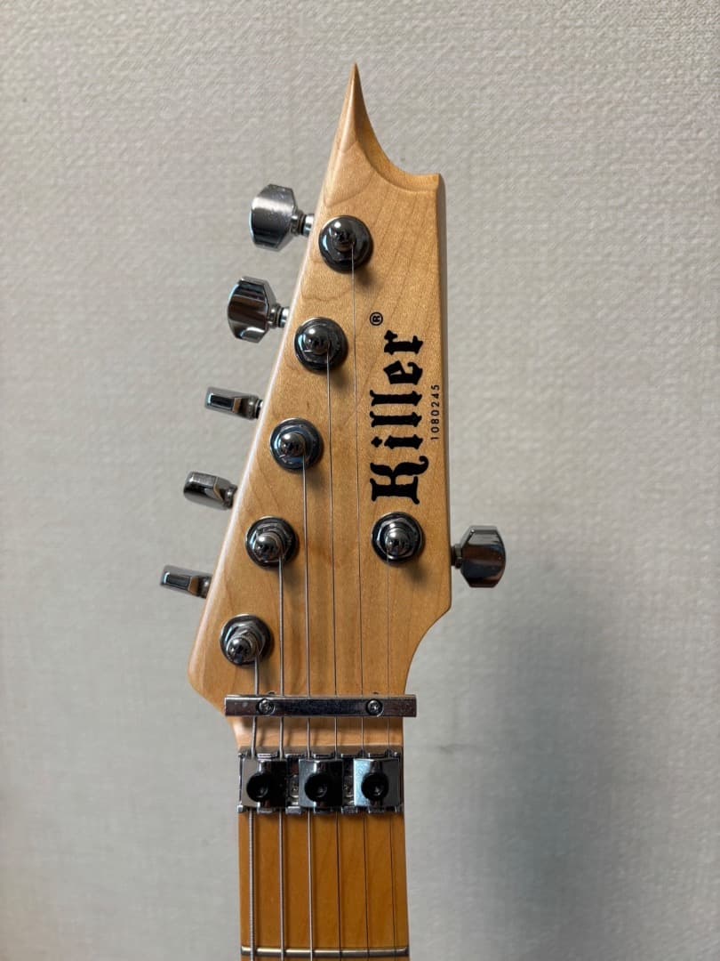 美品 Killer KG-Exploder Ⅱ ギター　変形　デリシャスレッド