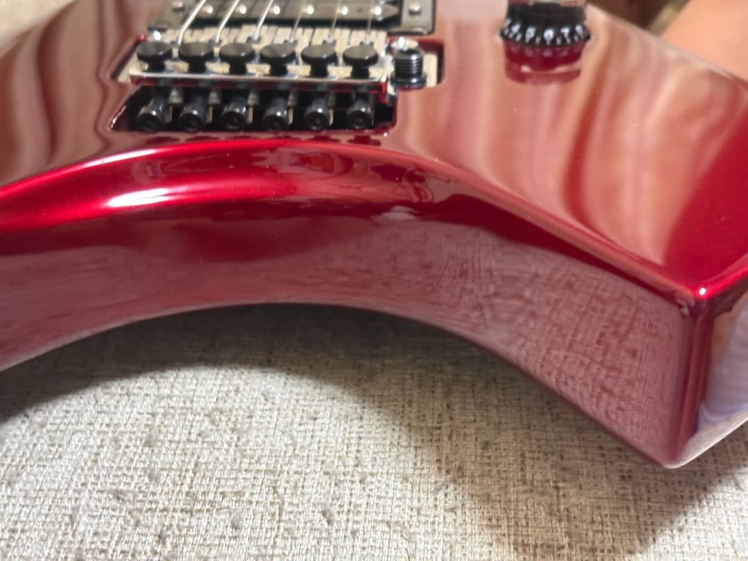 美品 Killer KG-Exploder Ⅱ ギター　変形　デリシャスレッド