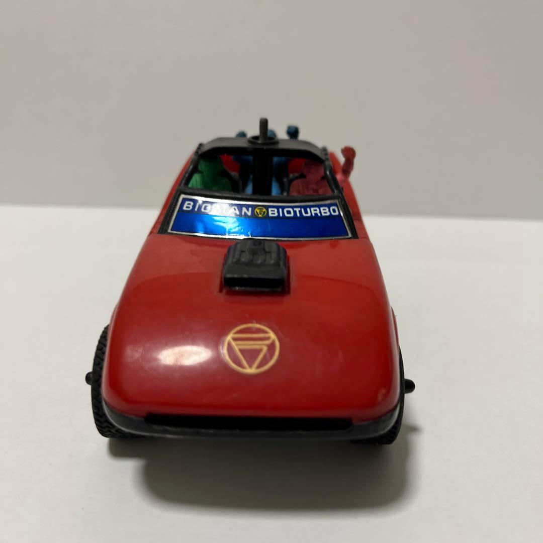 昭和レトロ　超電子バイオマン　バイオターボ　1984年　バンダイ　日本製