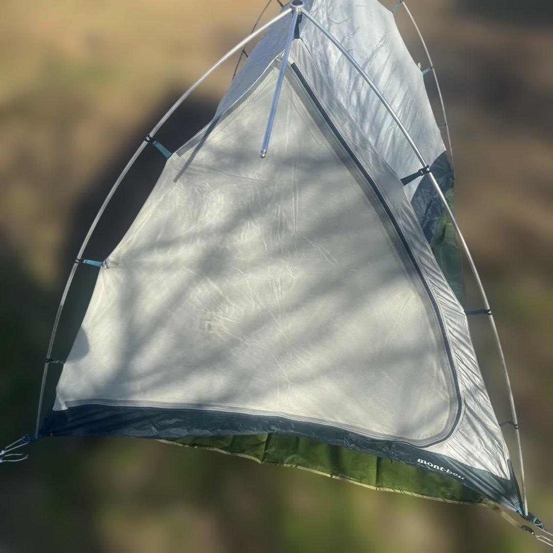 美品モンベル　現行モデル　ムーンライト テント2タン　ゆるキャン△志麻リン