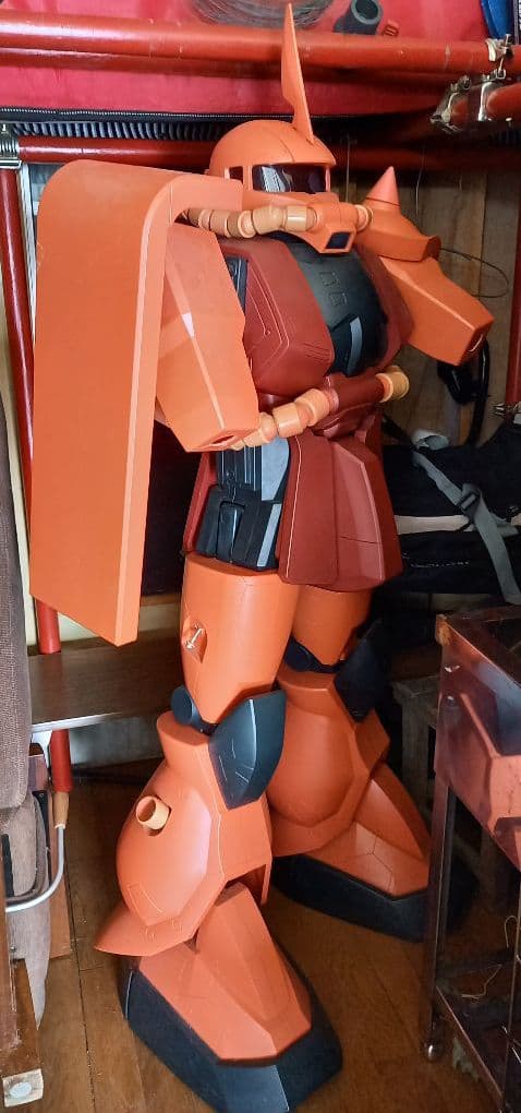 １/12 シャア専用ザク　等身大 ジャンク