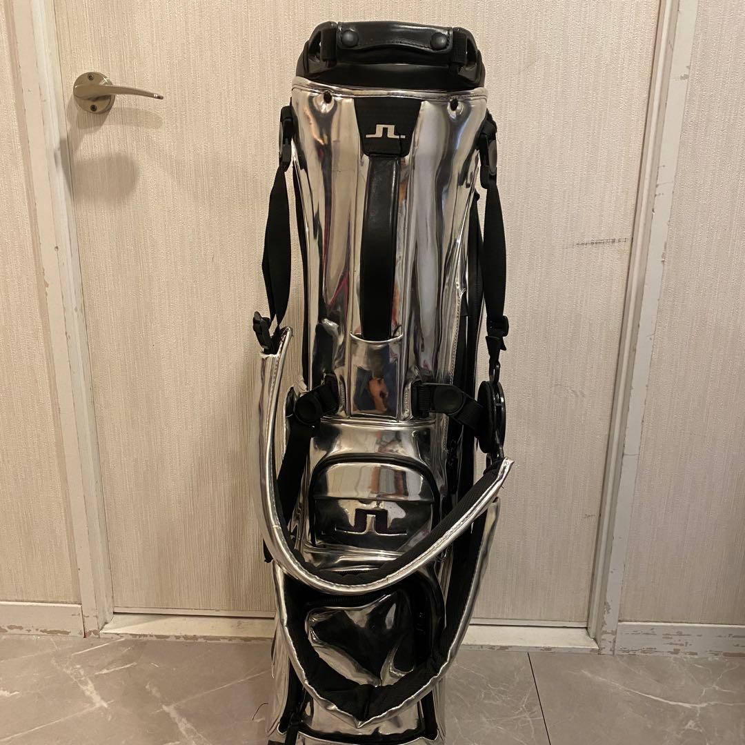 J.LINDEBERG シルバー キャディバッグ