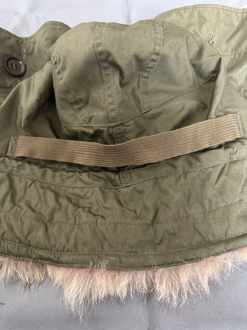 M-51 モッズコート用フード　印字黒