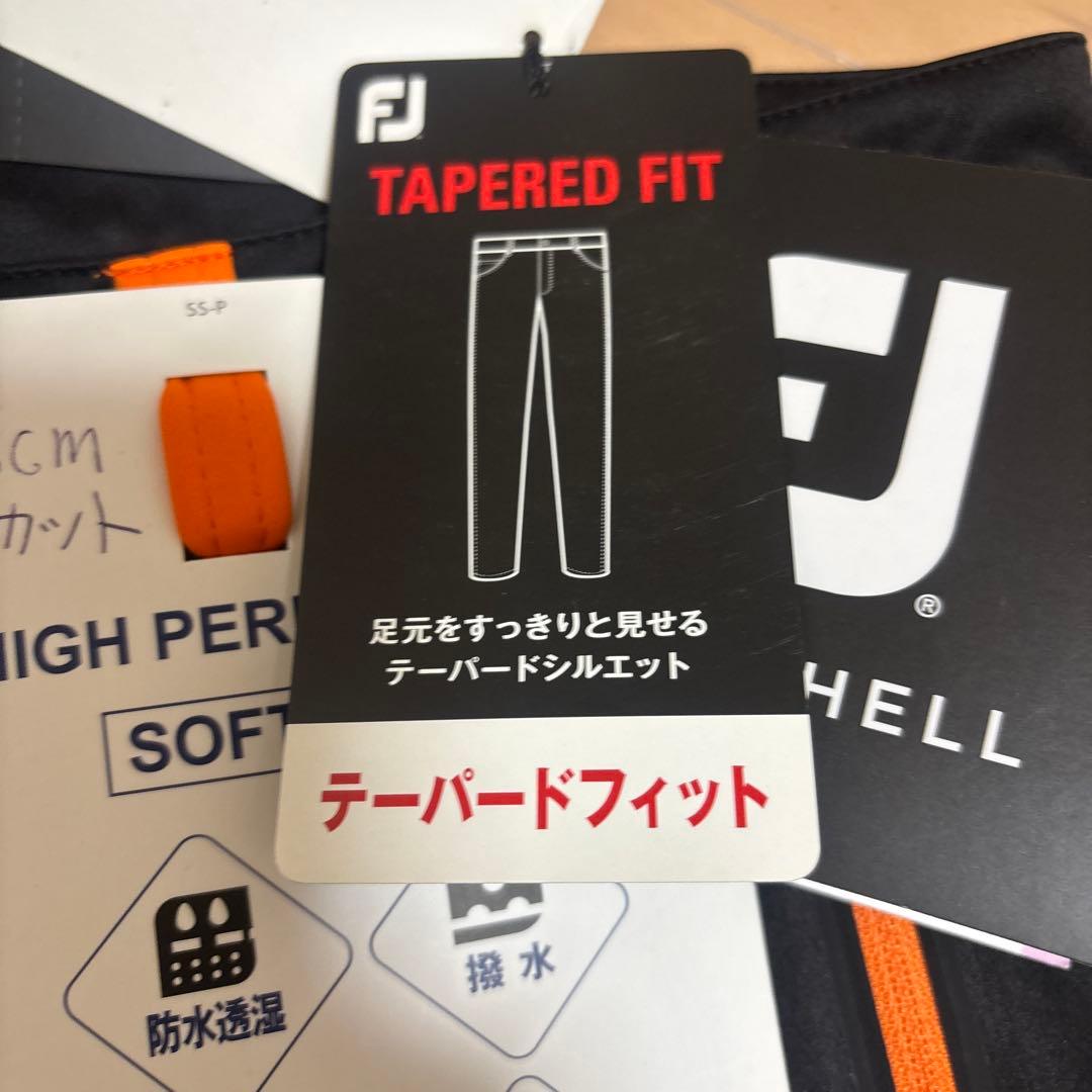 フットジョイ ソフトシェルパンツ ゴルフウェア メンズ M ブラック