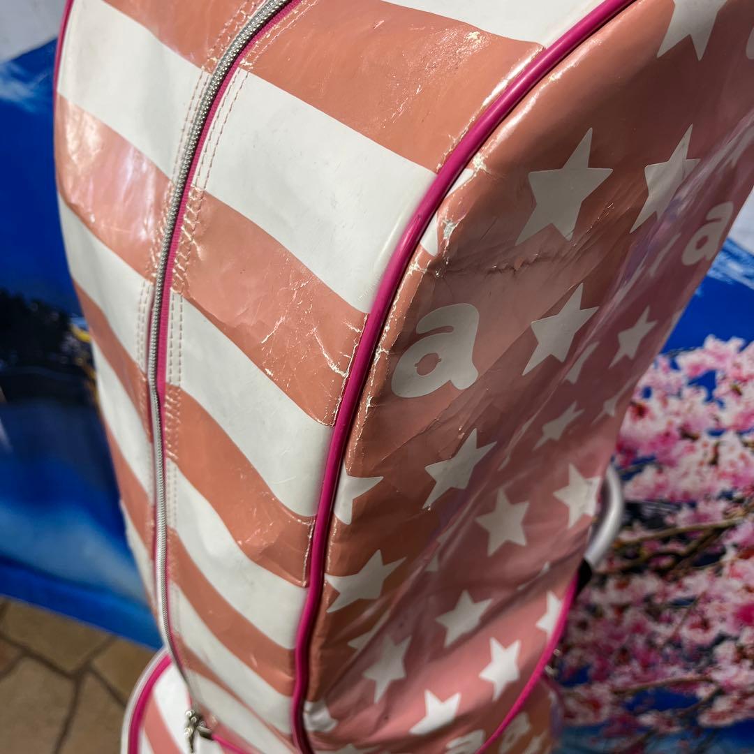 寶BT-1057 archivio アルチビオ ピンクベージュ キャディバッグ