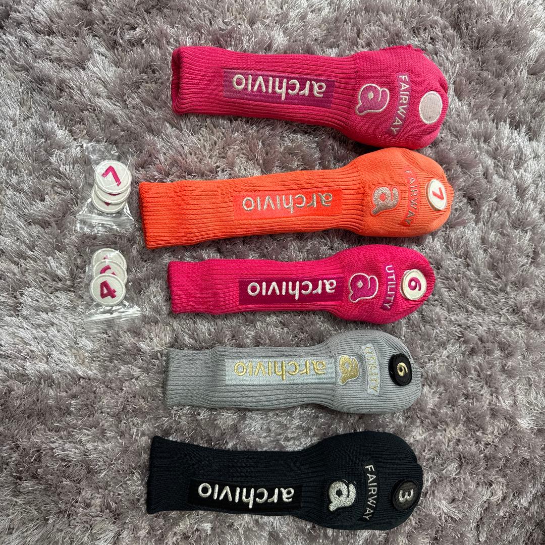 archivio ドット柄 キャディバッグ