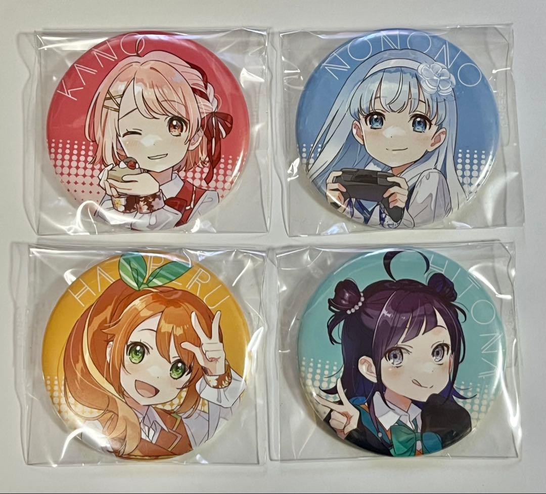 花寄女子寮 缶バッジ アクキー アクスタ イラスト本 セット