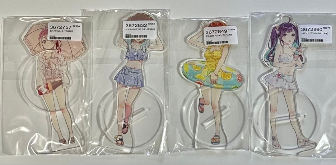 花寄女子寮 缶バッジ アクキー アクスタ イラスト本 セット