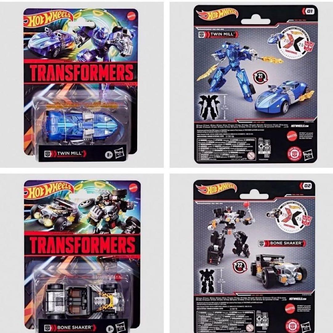 ハズブロトランスフォーマー × ホットウィール 2体セット出品