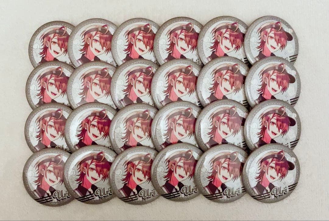 カラフルピーチ からぴち うり ダイナー缶バッジ 24個セット