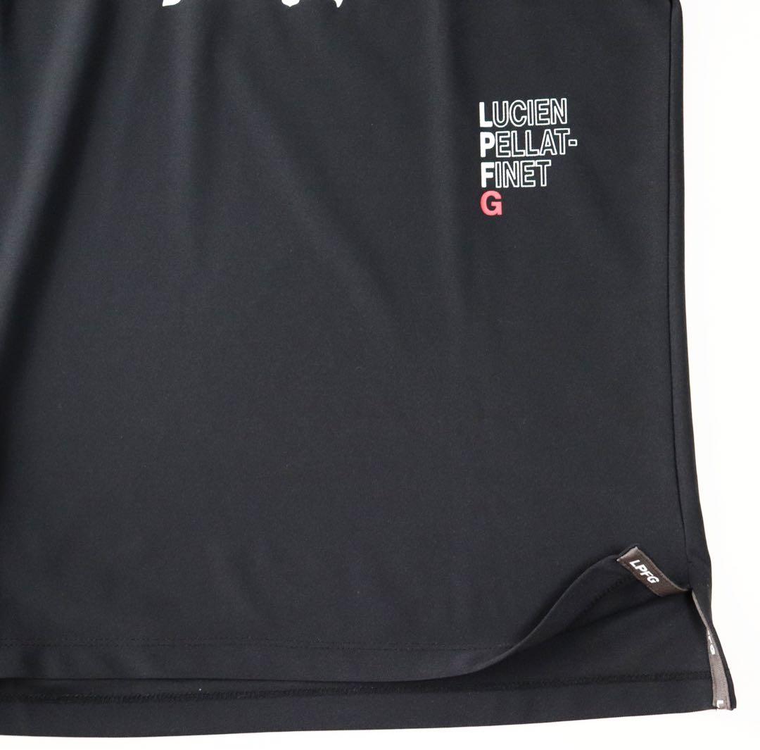 《ルシアン ペラフィネ》新品 伸縮性あり 豪華花柄ポロシャツ ゴルフウェア M