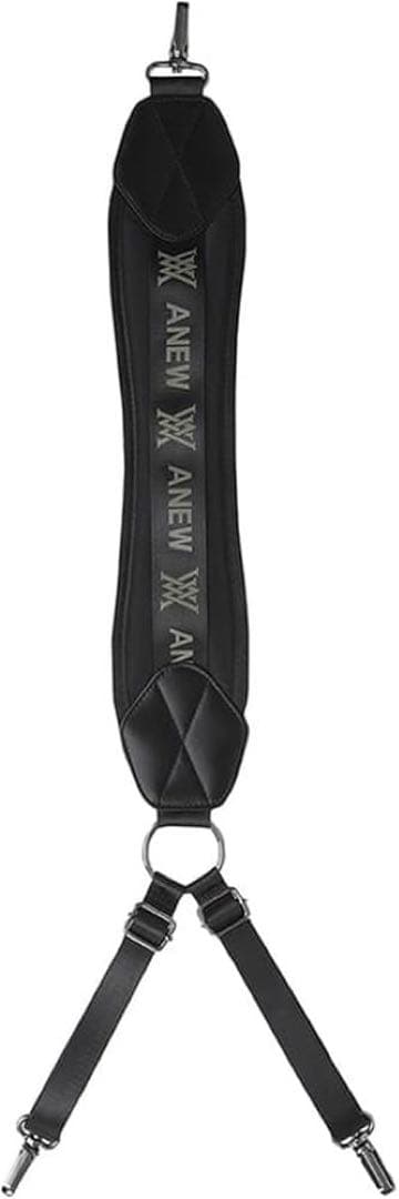 【セール】ANEW アニュー ゴルフバッグ 黒/オリーブ 透明カバー付き