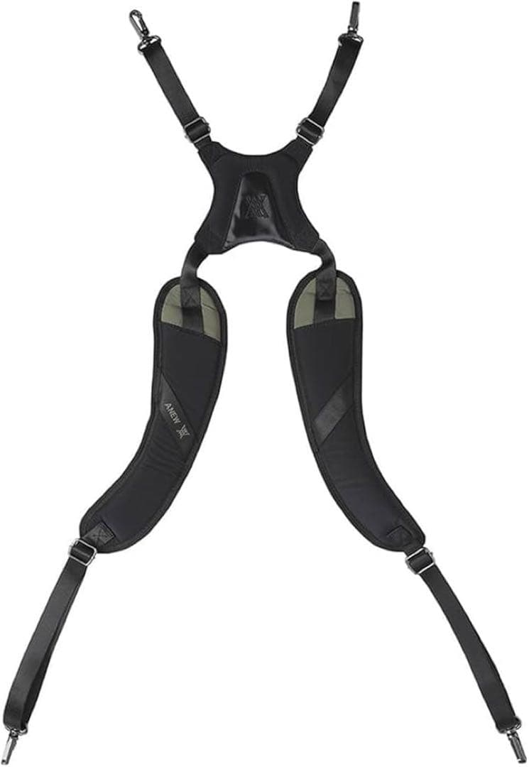 【セール】ANEW アニュー ゴルフバッグ 黒/オリーブ 透明カバー付き