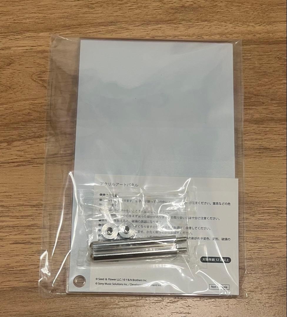 藤嶌果歩サイン入りアクリルアートパネル