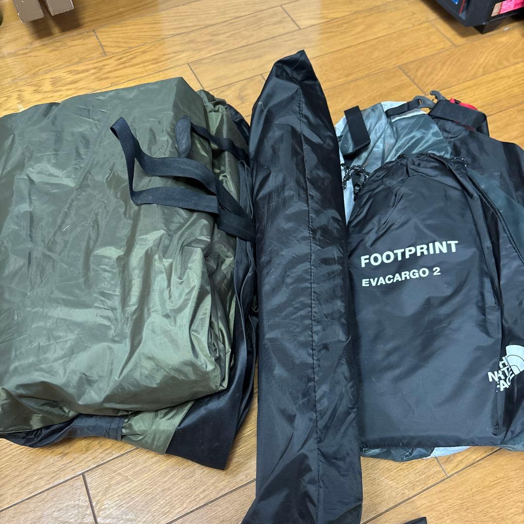 ノースフェイス　エバカーゴ2 純正オプションフットプリント付き