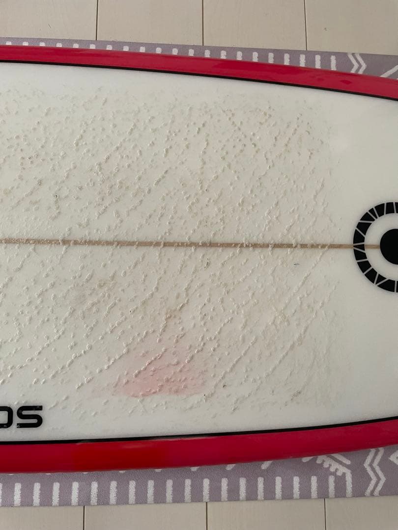 SCCL 6'8ft レッド/ホワイト ニットケース付き'24.8購入美品