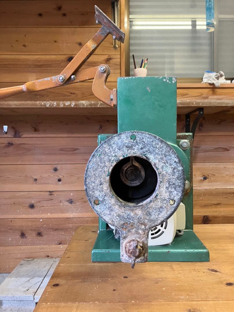 常圧式土練機　林田鉄工　KM-200　ステン　動作確認済み