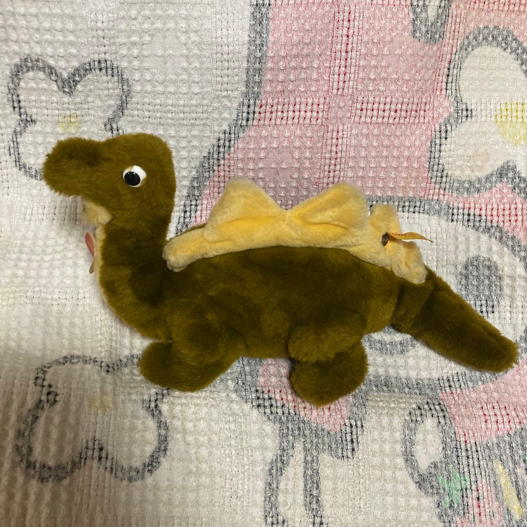 シュタイフ　恐竜　Cosy Dino ぬいぐるみ　中古品