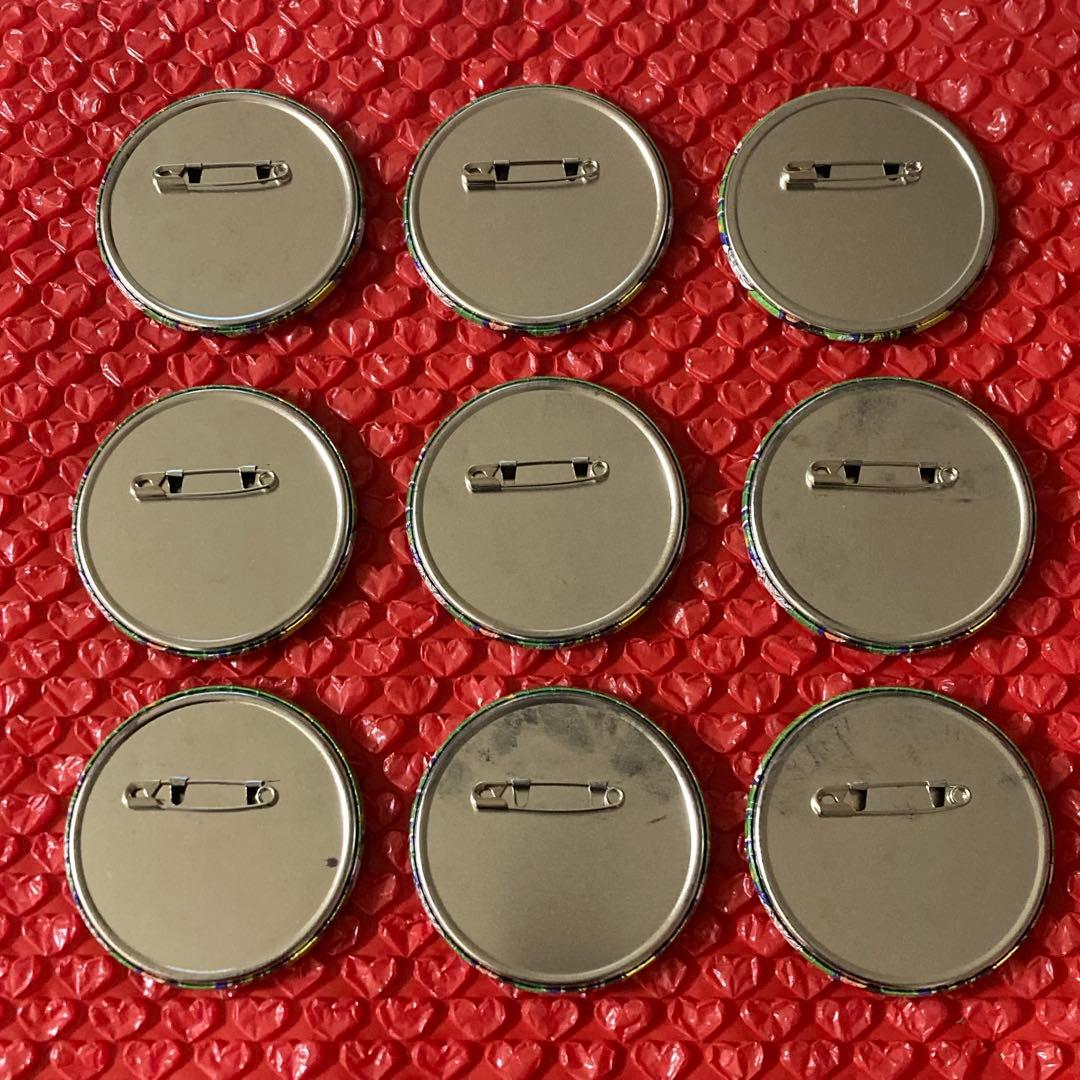 ジョジョ展 コレクション缶バッジ プロシュート 9点セット ジョジョの奇妙な冒険