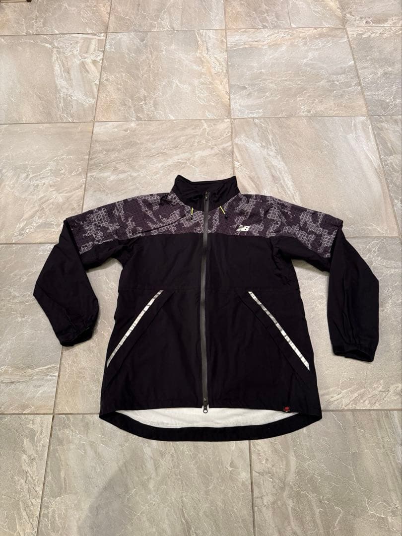 New Balance ゴルフ レインウェア 上下セット＋キャップ付