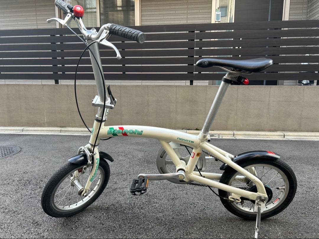 ビアンキ　折り畳み自転車　ノビータ　ミニベロ　14インチ
