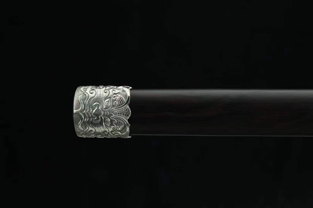 26寸白銅キレート龍唐刀 古兵器 武具　刀装具　日本刀　模造刀 居合刀