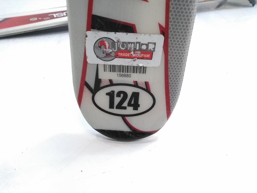 ジュニアスキー4点セット K2 124cm 未使用ブーツ 21cm ◇