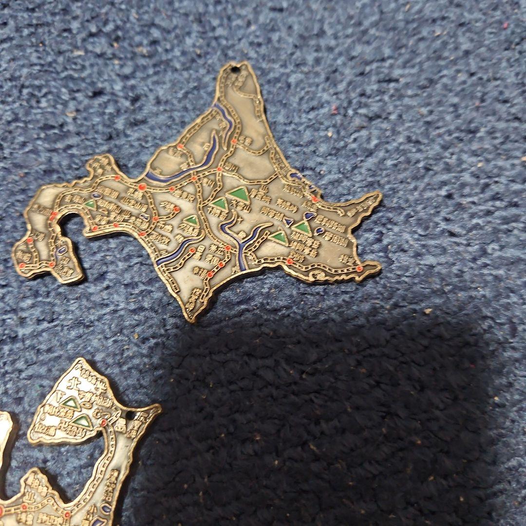 日本全国コンプリート　地図キーホルダー　希少