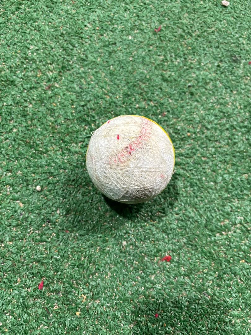 野球　硬式球　テープ巻き　ティー打撃　120球　練習用