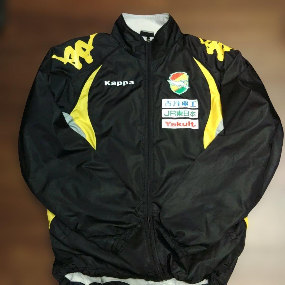 Kappa ジェフ市原千葉 ウォーマー上下 黒/黄色