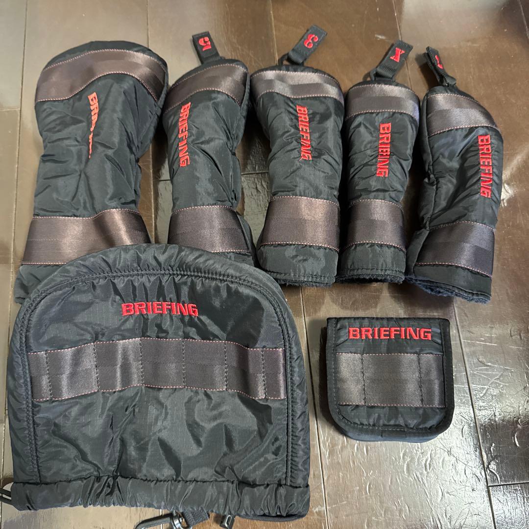 BRIEFING カバー7個➕キャディーバック