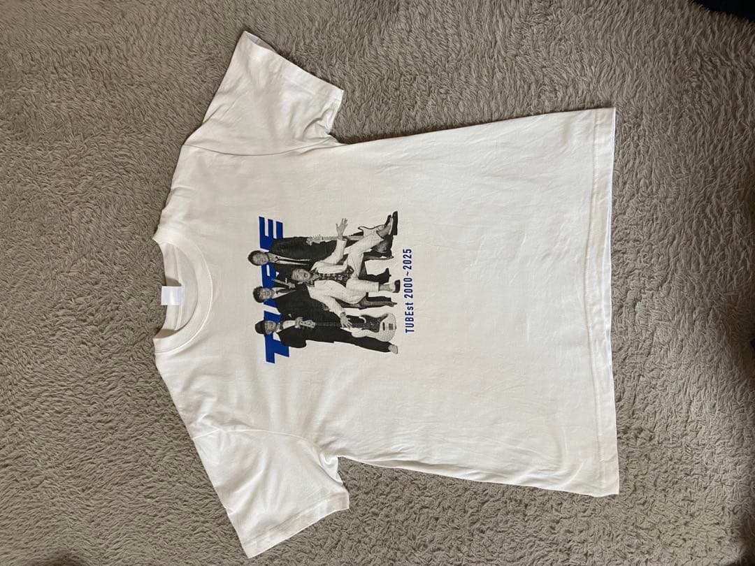 TUBE 40周年記念 ボタン付きシャツLとTシャツセットフリーサイズ
