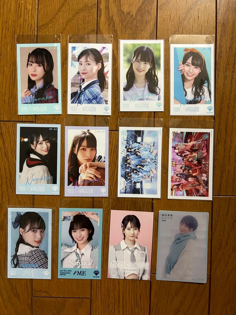 ≠ME 冨田菜々風 生写真 ミニフォト コンプ まとめ売り 初期制服 ノイミー