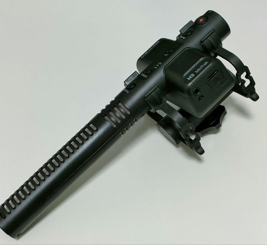 ZOOM M3 MicTrak ショットガンマイク AZDEN SWS-100付