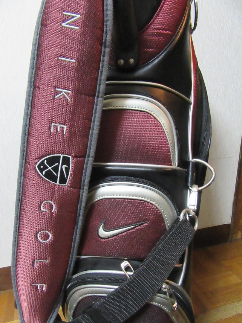 ★☆★ナイキ★NIKE GOLF★3点式ゴルフバック★ワイン/ブラック ★☆★
